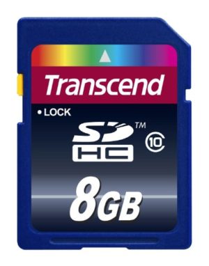 Transcend Extreme-Speed SDHC 8GB Class 10 Speicherkarte (bis 20MB/s Lesen) [Amazon Frustfreie Verpackung]